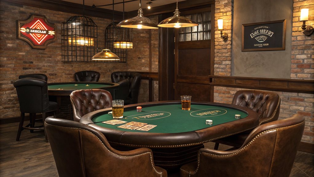 Building the Perfect Poker-Themed Man Cave